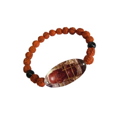  Shivling Pashupatinath 5 Mukhi Rudraksha Bracelet